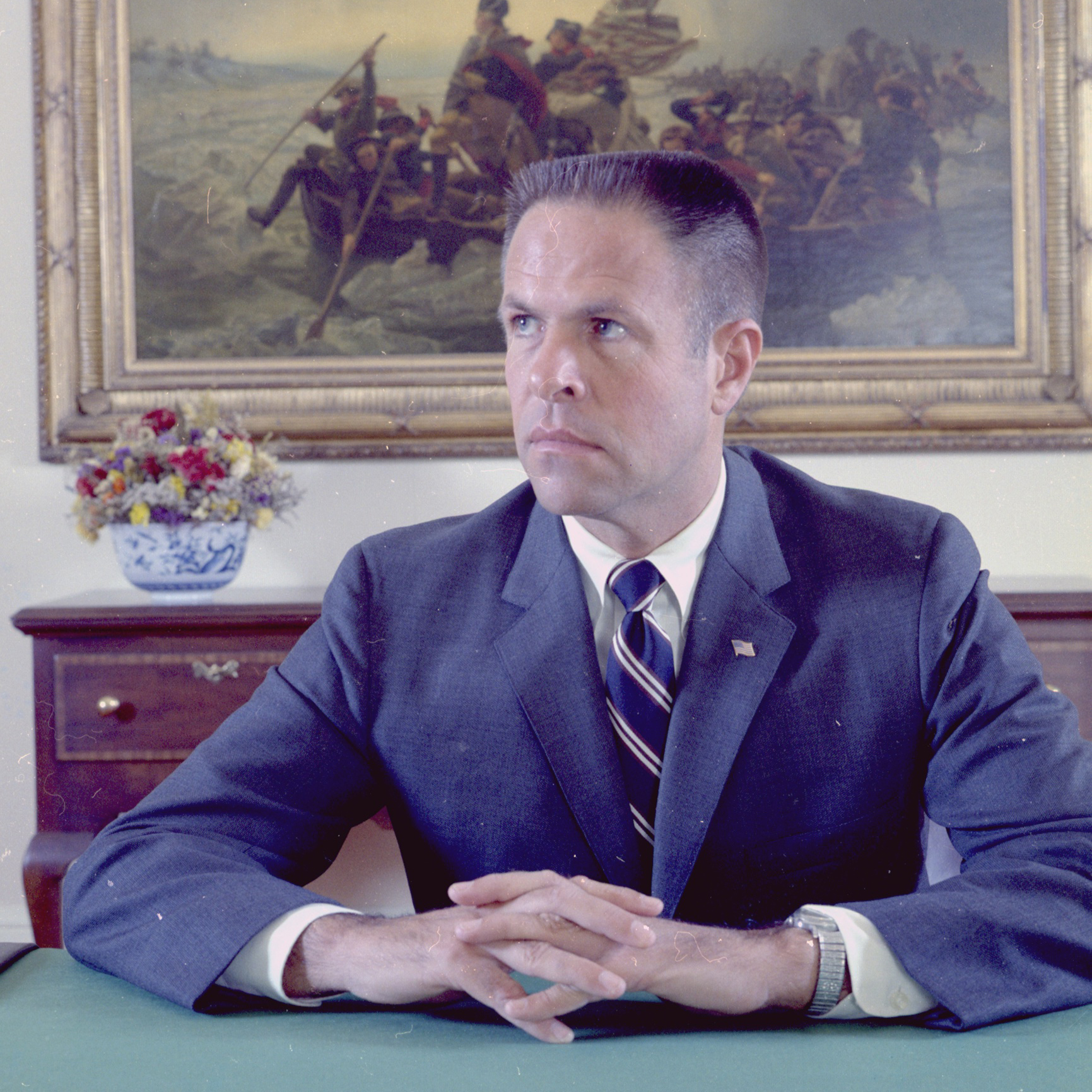 headshot of H. R. “Bob” Haldeman