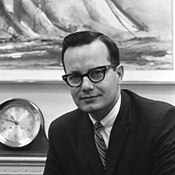 headshot of Bill Moyers