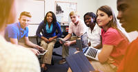 Students in classroom