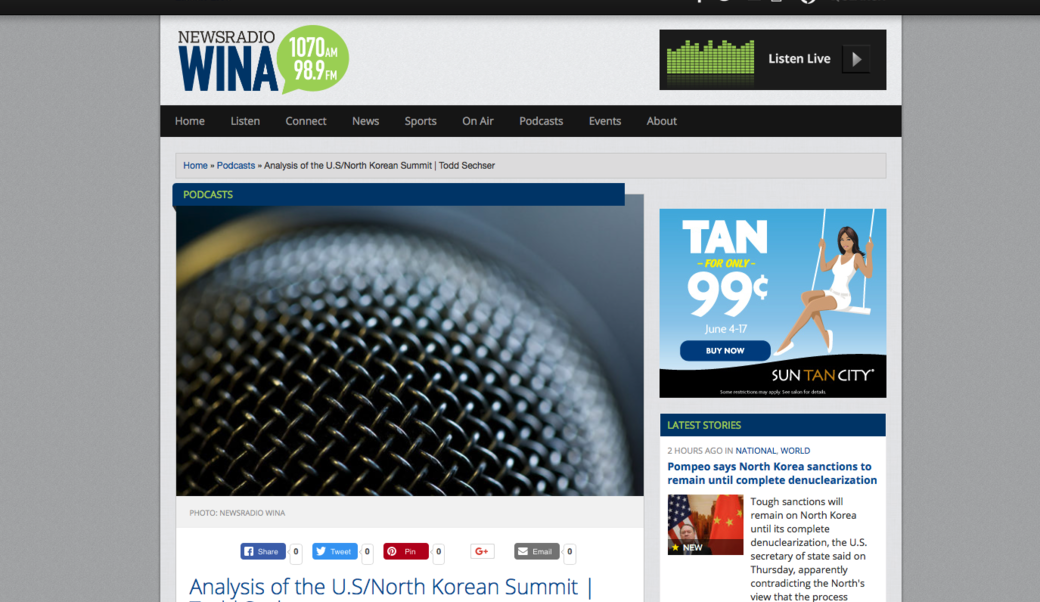 WINA Newsradio