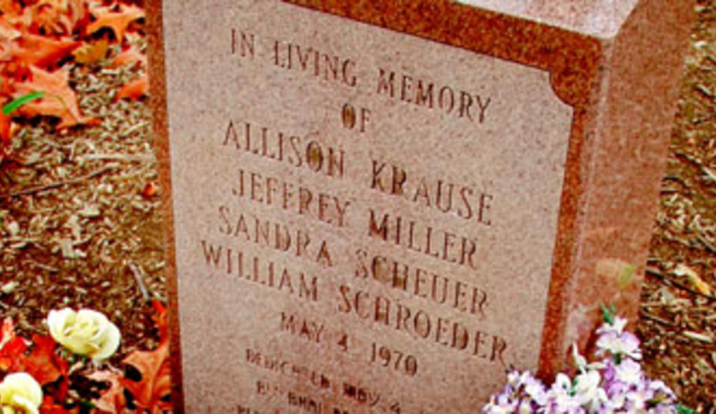 Memorial for students slain at Kent State