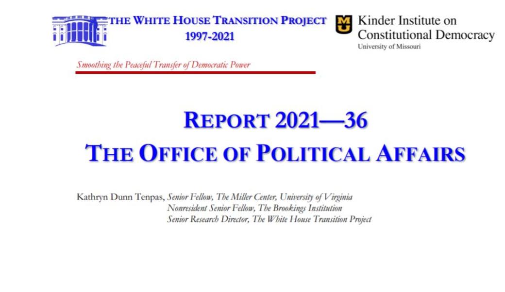 White House Transition Project