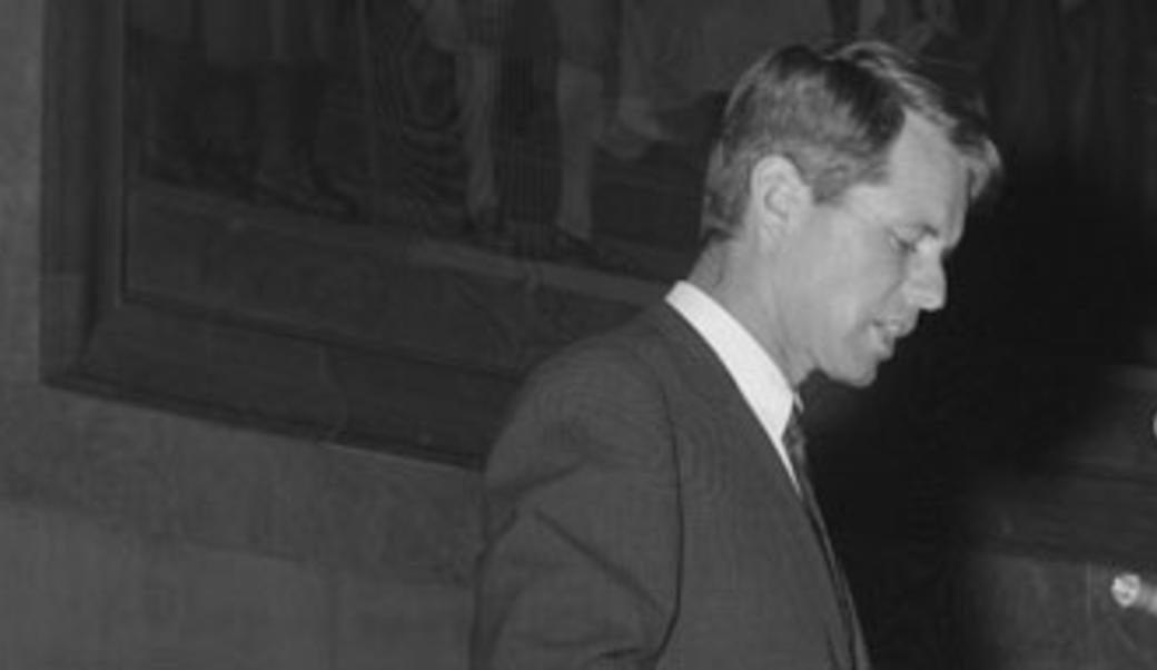 Robert Kennedy speaking