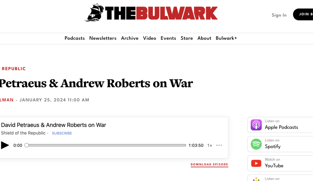 the bulwark headline