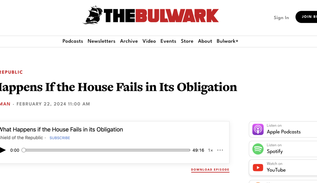 bulwark headline