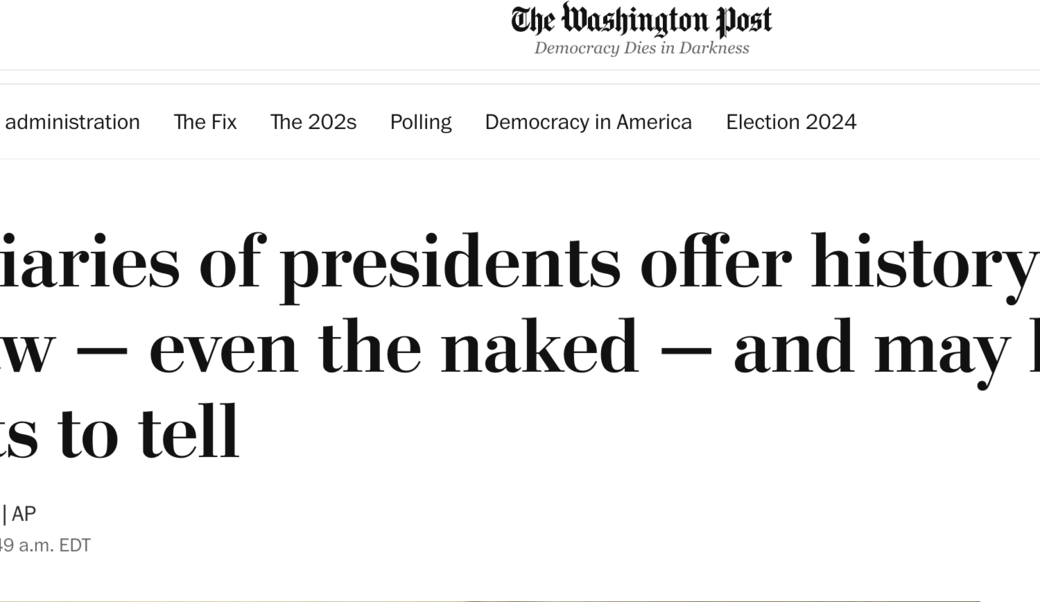 washington post headline