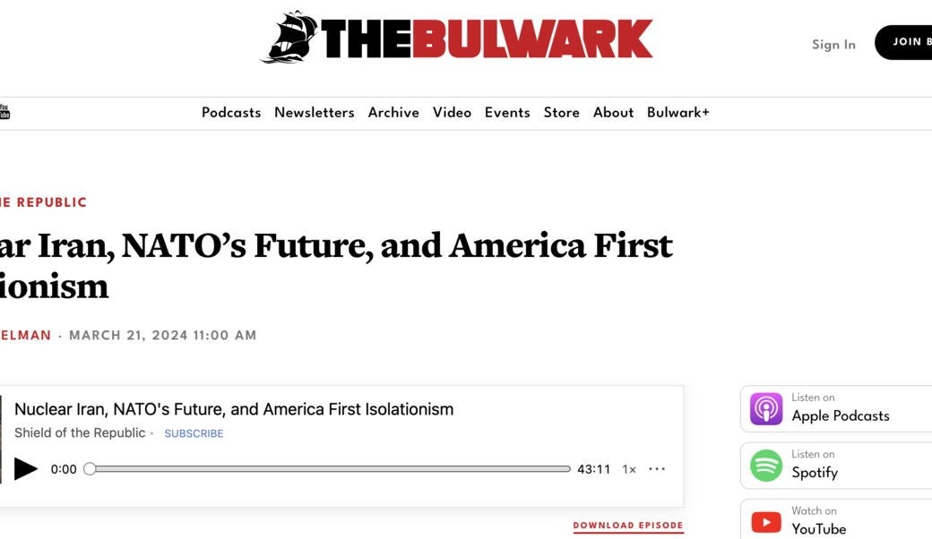 the bulwark headline