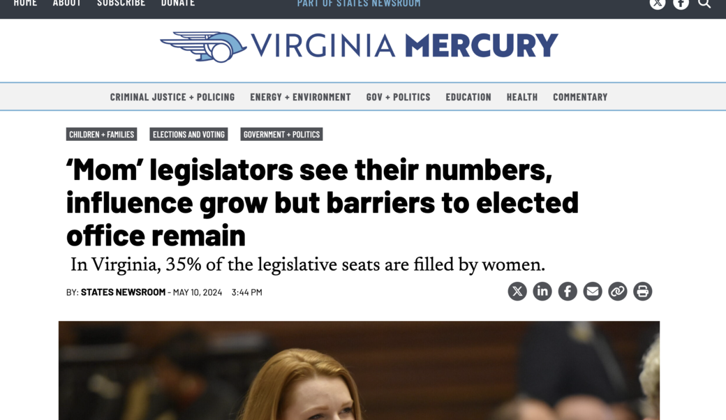 virginia mercury headline