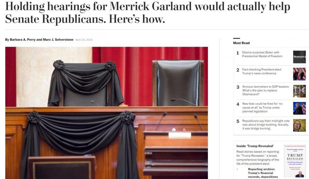 Garland op-ed