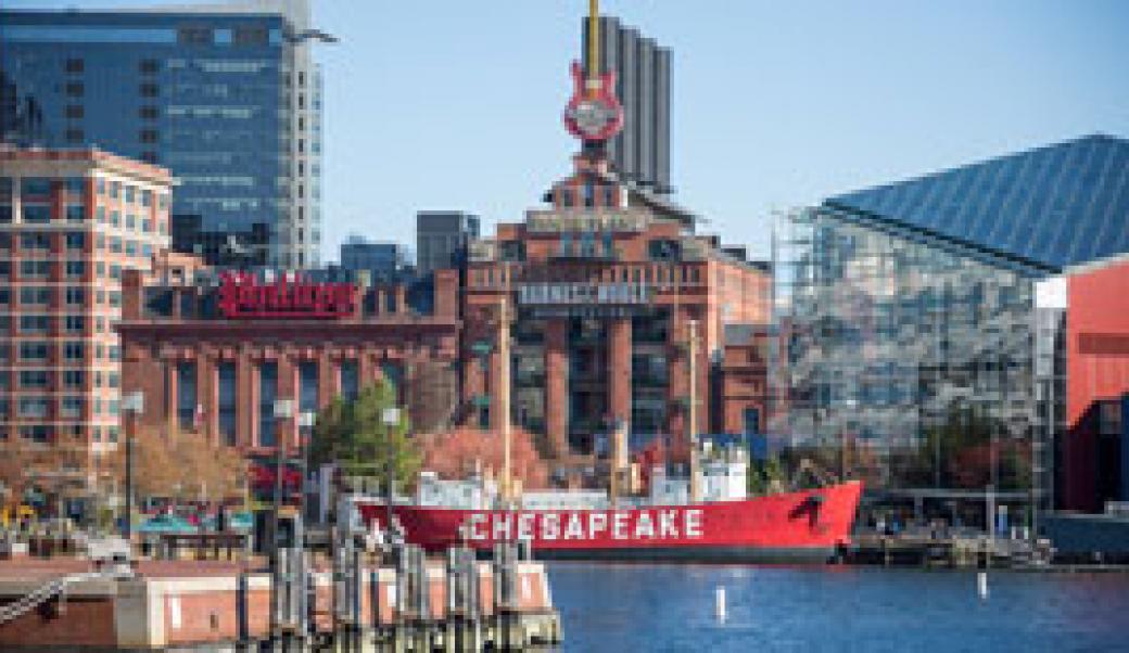 Baltimore inner harbor