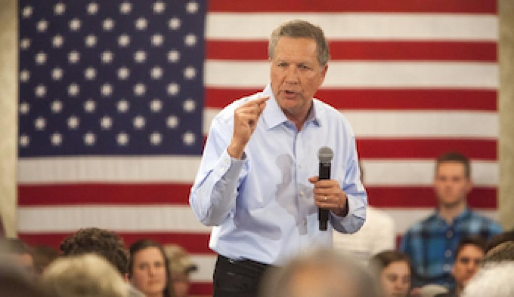 Ohio governor John Kasich