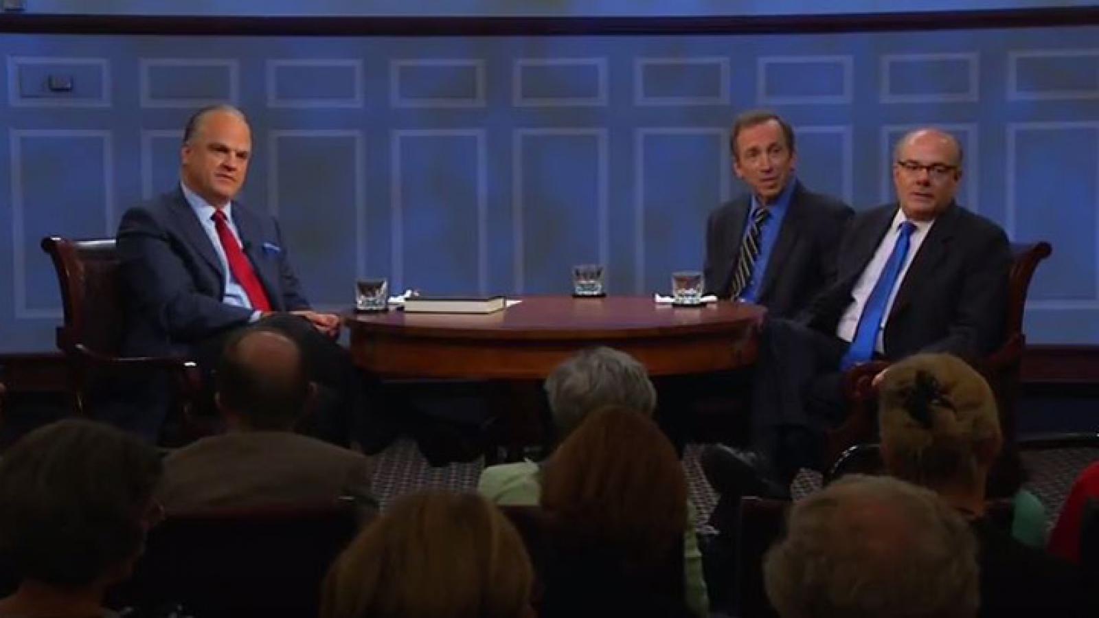 Michael Kranish and Marc Fisher take questions from the American Forum studio audience